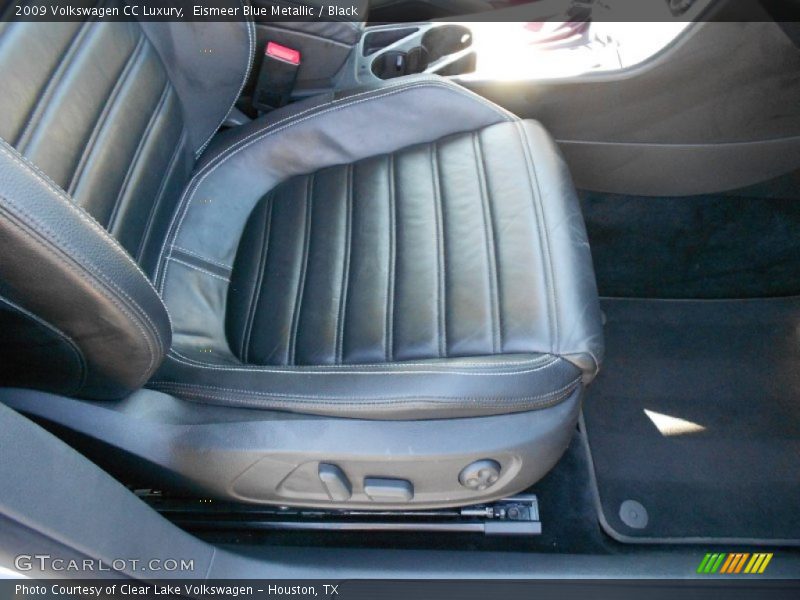 Eismeer Blue Metallic / Black 2009 Volkswagen CC Luxury