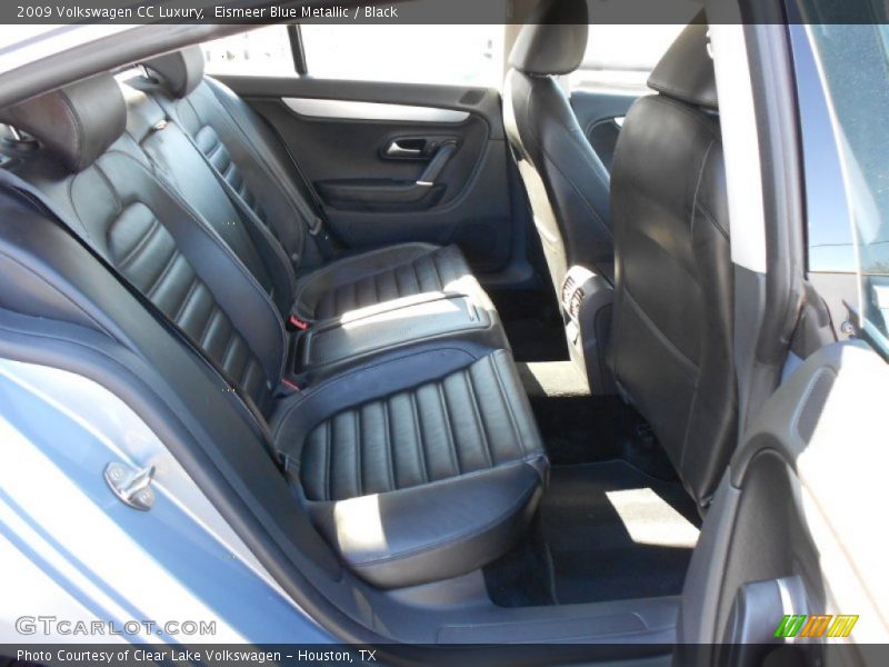 Eismeer Blue Metallic / Black 2009 Volkswagen CC Luxury