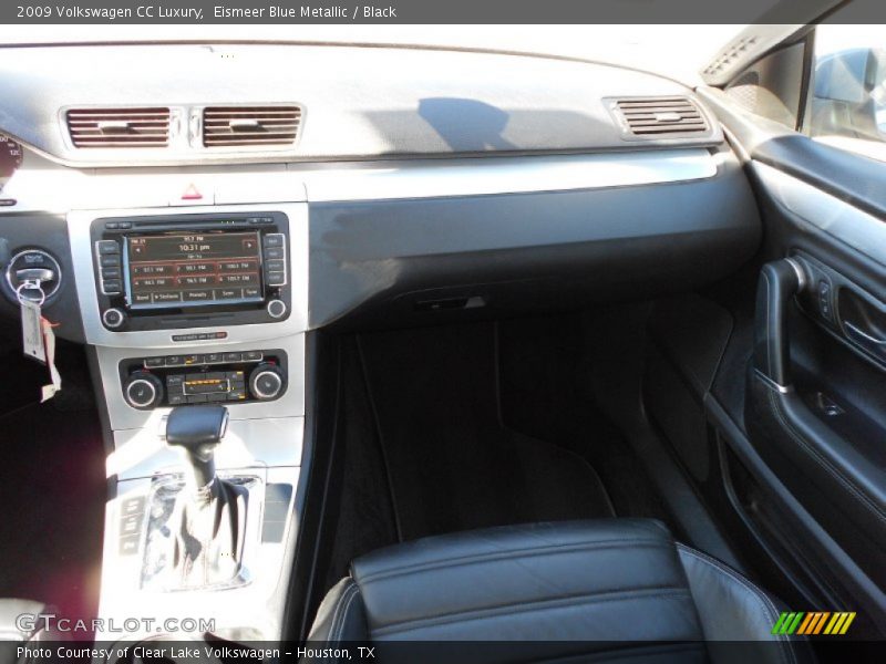 Eismeer Blue Metallic / Black 2009 Volkswagen CC Luxury