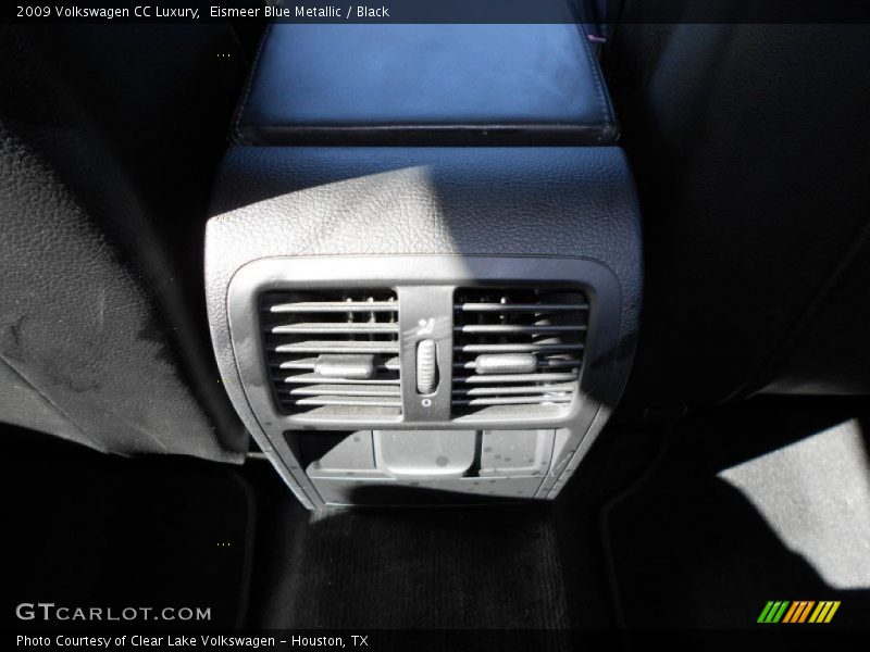 Eismeer Blue Metallic / Black 2009 Volkswagen CC Luxury