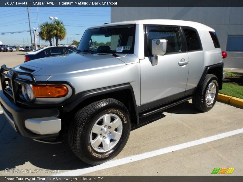Titanium Metallic / Dark Charcoal 2007 Toyota FJ Cruiser 4WD