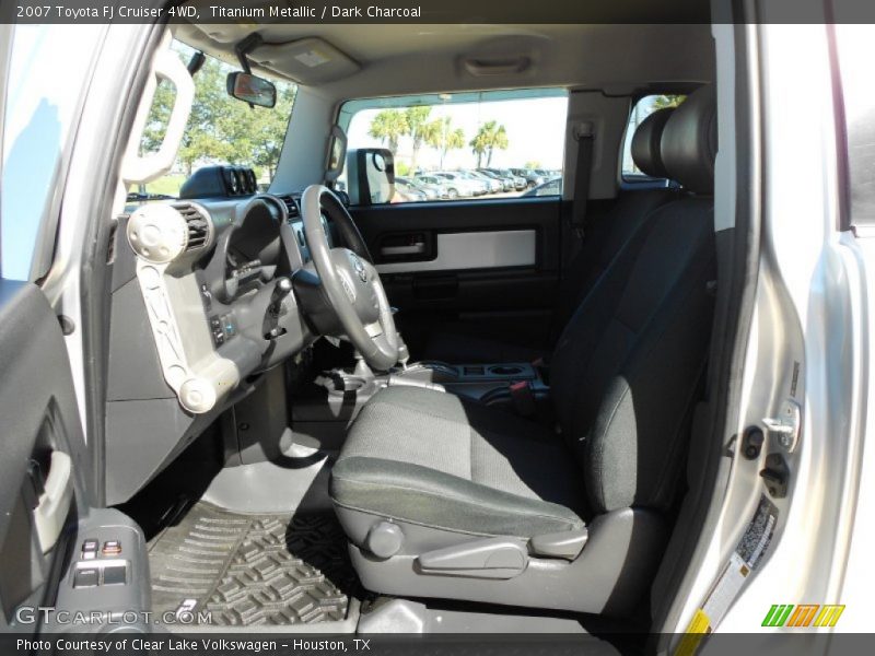 Titanium Metallic / Dark Charcoal 2007 Toyota FJ Cruiser 4WD