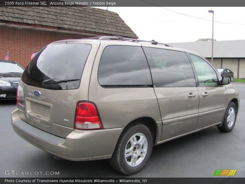 Arizona Beige Metallic / Pebble Beige 2005 Ford Freestar SEL