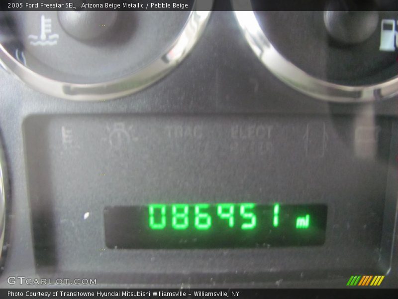 Arizona Beige Metallic / Pebble Beige 2005 Ford Freestar SEL