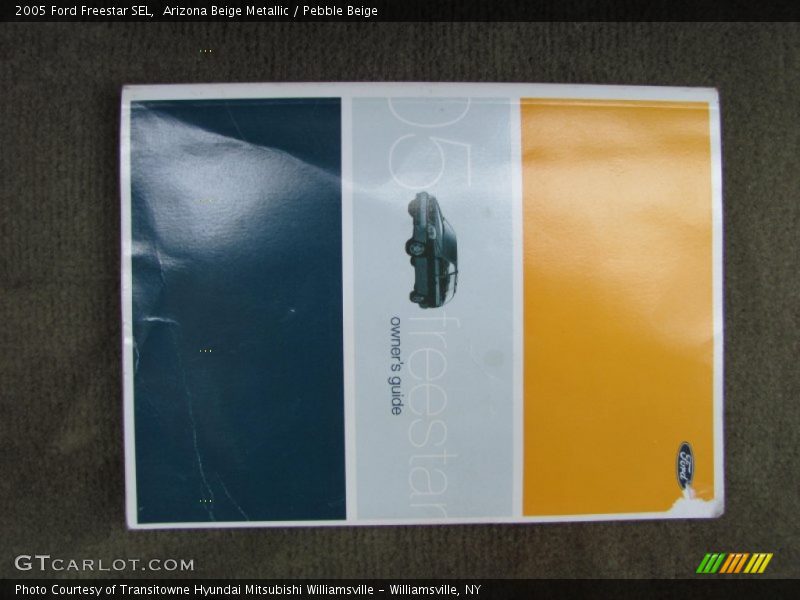 Arizona Beige Metallic / Pebble Beige 2005 Ford Freestar SEL