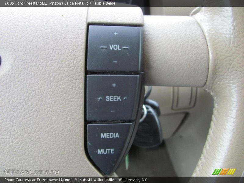 Arizona Beige Metallic / Pebble Beige 2005 Ford Freestar SEL