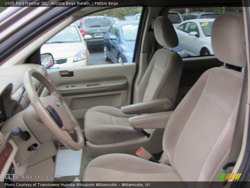 Arizona Beige Metallic / Pebble Beige 2005 Ford Freestar SEL