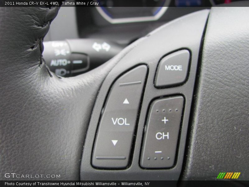 Controls of 2011 CR-V EX-L 4WD