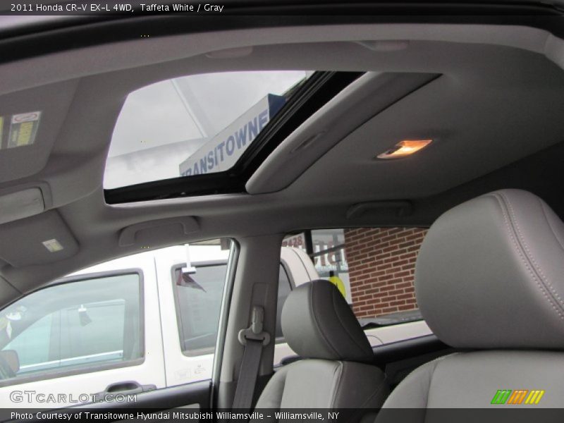 Sunroof of 2011 CR-V EX-L 4WD