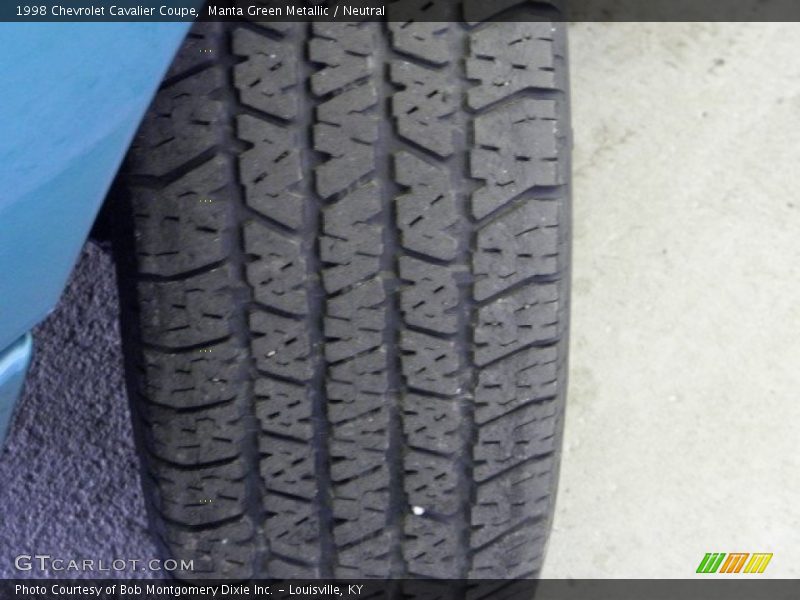 Manta Green Metallic / Neutral 1998 Chevrolet Cavalier Coupe