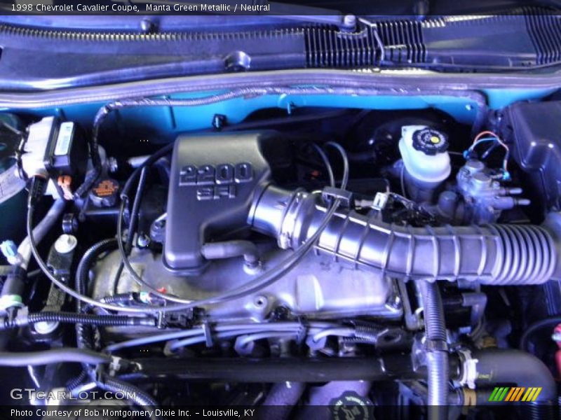  1998 Cavalier Coupe Engine - 2.2 Liter OHV 8-Valve 4 Cylinder
