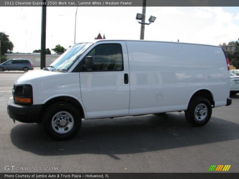 Summit White / Medium Pewter 2011 Chevrolet Express 2500 Work Van