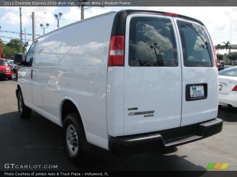 Summit White / Medium Pewter 2011 Chevrolet Express 2500 Work Van