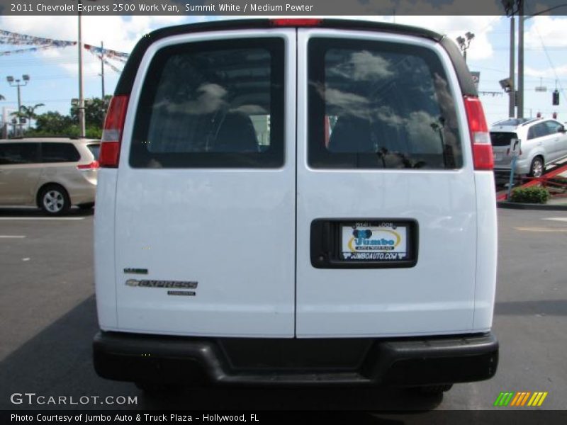 Summit White / Medium Pewter 2011 Chevrolet Express 2500 Work Van