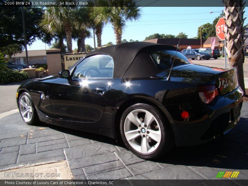 Jet Black / Black 2006 BMW Z4 3.0i Roadster
