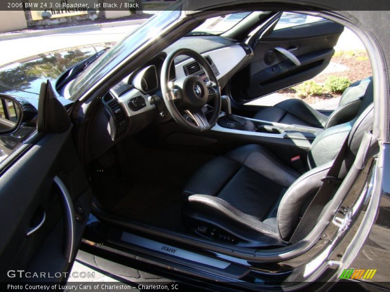 Jet Black / Black 2006 BMW Z4 3.0i Roadster