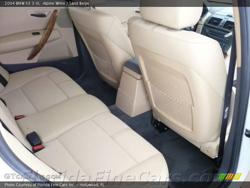 Alpine White / Sand Beige 2004 BMW X3 3.0i