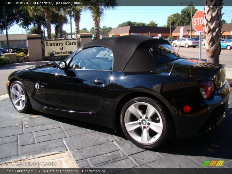 Jet Black / Black 2006 BMW Z4 3.0i Roadster
