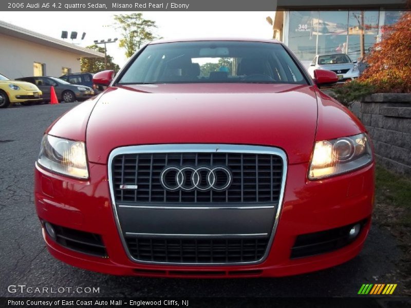 Misano Red Pearl / Ebony 2006 Audi A6 4.2 quattro Sedan