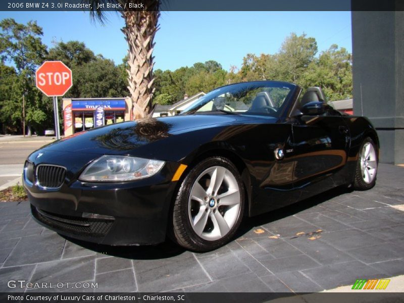 Jet Black / Black 2006 BMW Z4 3.0i Roadster