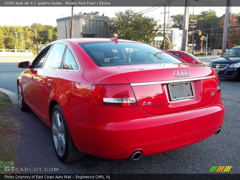 Misano Red Pearl / Ebony 2006 Audi A6 4.2 quattro Sedan