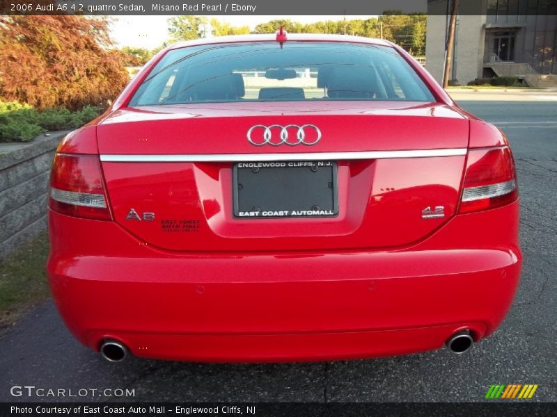 Misano Red Pearl / Ebony 2006 Audi A6 4.2 quattro Sedan