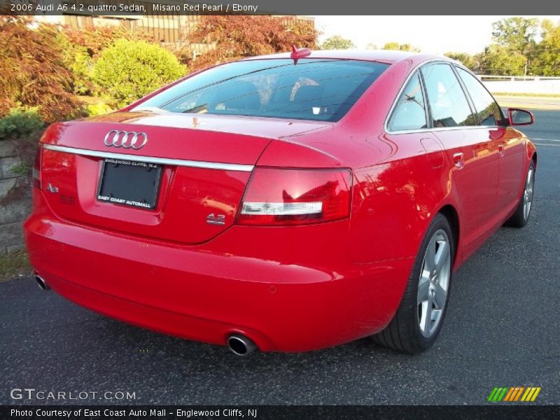 Misano Red Pearl / Ebony 2006 Audi A6 4.2 quattro Sedan