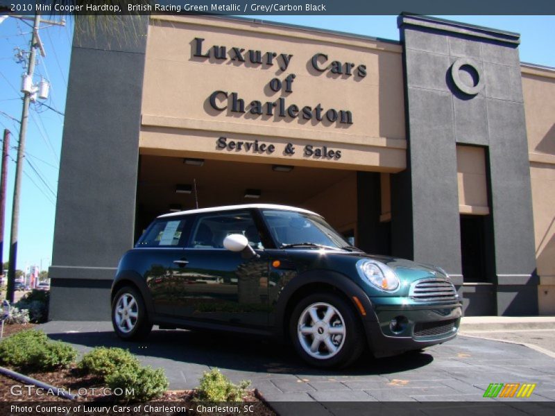 British Racing Green Metallic / Grey/Carbon Black 2010 Mini Cooper Hardtop