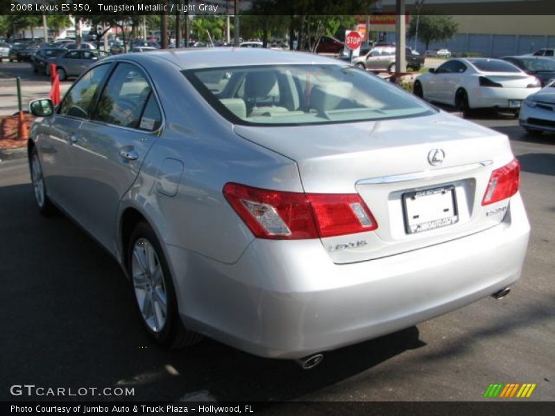 Tungsten Metallic / Light Gray 2008 Lexus ES 350
