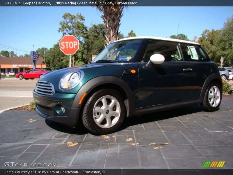 British Racing Green Metallic / Grey/Carbon Black 2010 Mini Cooper Hardtop