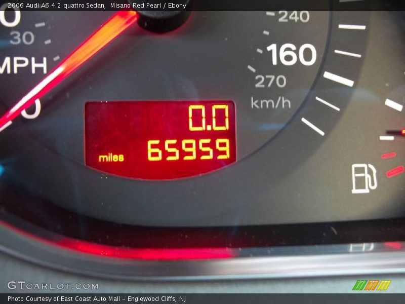 Misano Red Pearl / Ebony 2006 Audi A6 4.2 quattro Sedan