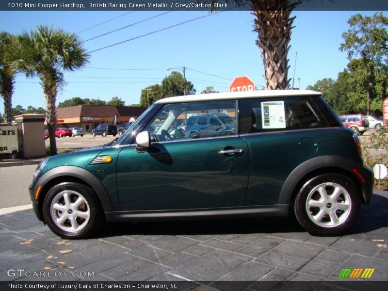 British Racing Green Metallic / Grey/Carbon Black 2010 Mini Cooper Hardtop