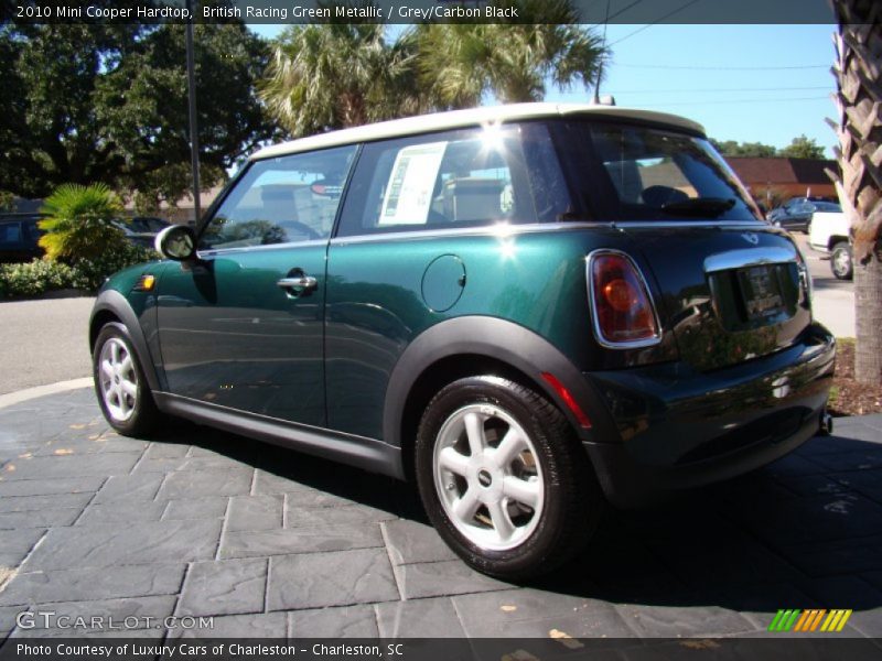 British Racing Green Metallic / Grey/Carbon Black 2010 Mini Cooper Hardtop