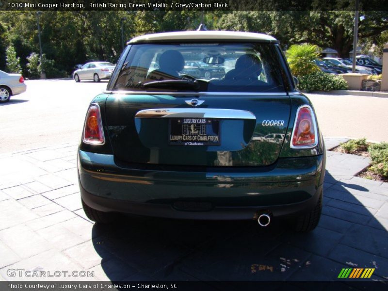 British Racing Green Metallic / Grey/Carbon Black 2010 Mini Cooper Hardtop