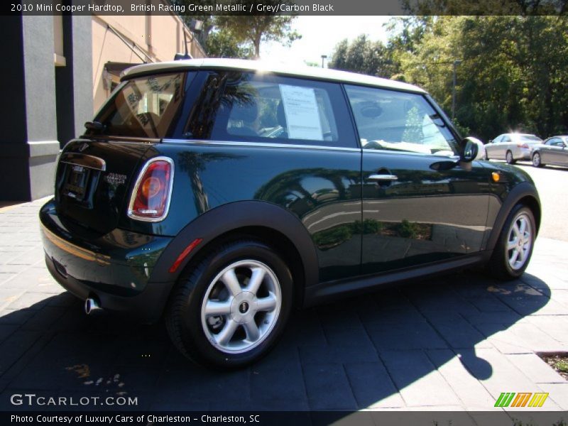 British Racing Green Metallic / Grey/Carbon Black 2010 Mini Cooper Hardtop