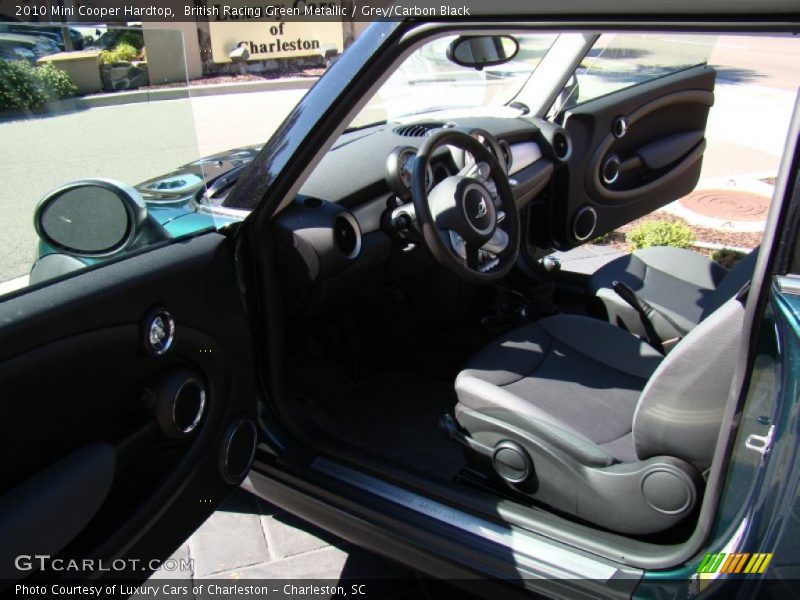 British Racing Green Metallic / Grey/Carbon Black 2010 Mini Cooper Hardtop