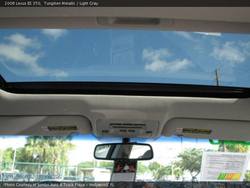 Tungsten Metallic / Light Gray 2008 Lexus ES 350