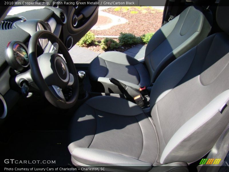 British Racing Green Metallic / Grey/Carbon Black 2010 Mini Cooper Hardtop