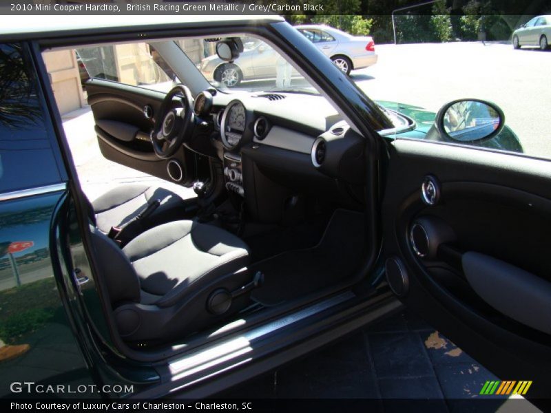 British Racing Green Metallic / Grey/Carbon Black 2010 Mini Cooper Hardtop