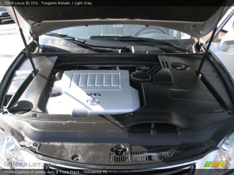 Tungsten Metallic / Light Gray 2008 Lexus ES 350