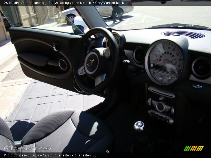 British Racing Green Metallic / Grey/Carbon Black 2010 Mini Cooper Hardtop