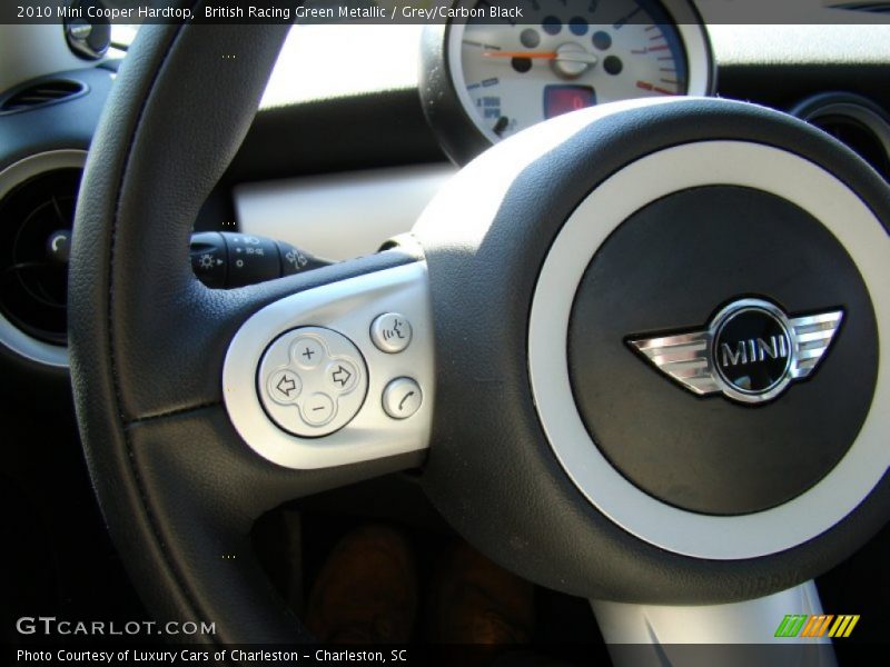 British Racing Green Metallic / Grey/Carbon Black 2010 Mini Cooper Hardtop