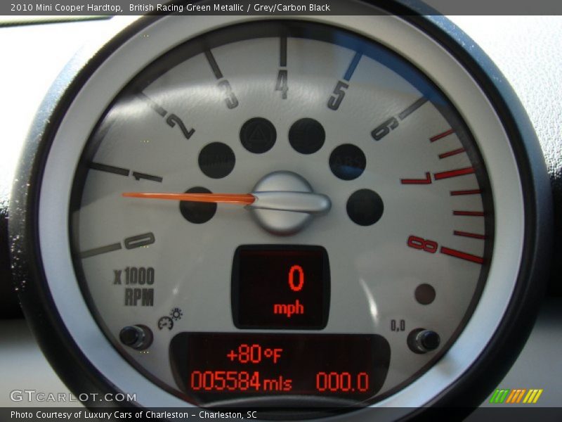 British Racing Green Metallic / Grey/Carbon Black 2010 Mini Cooper Hardtop