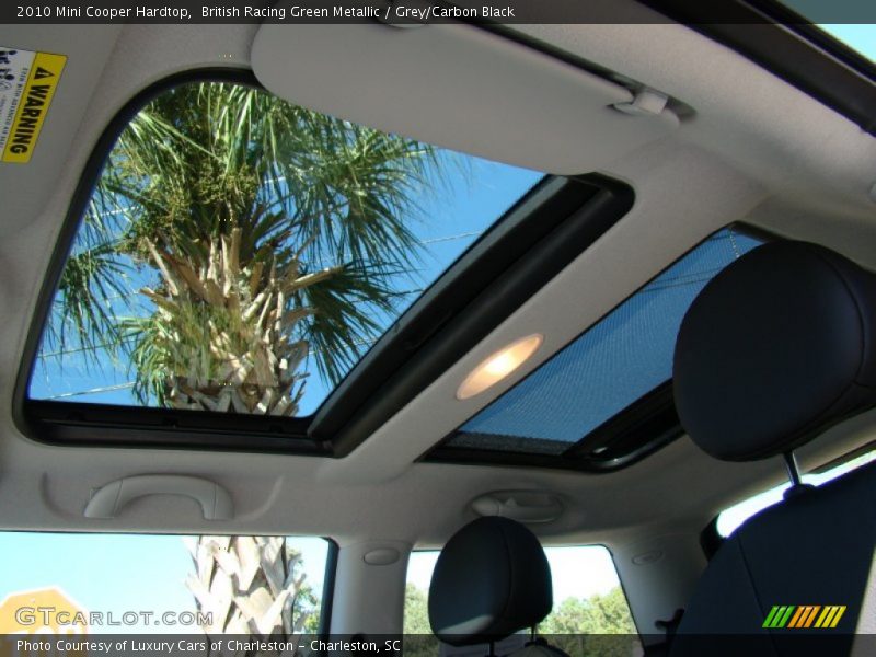 British Racing Green Metallic / Grey/Carbon Black 2010 Mini Cooper Hardtop