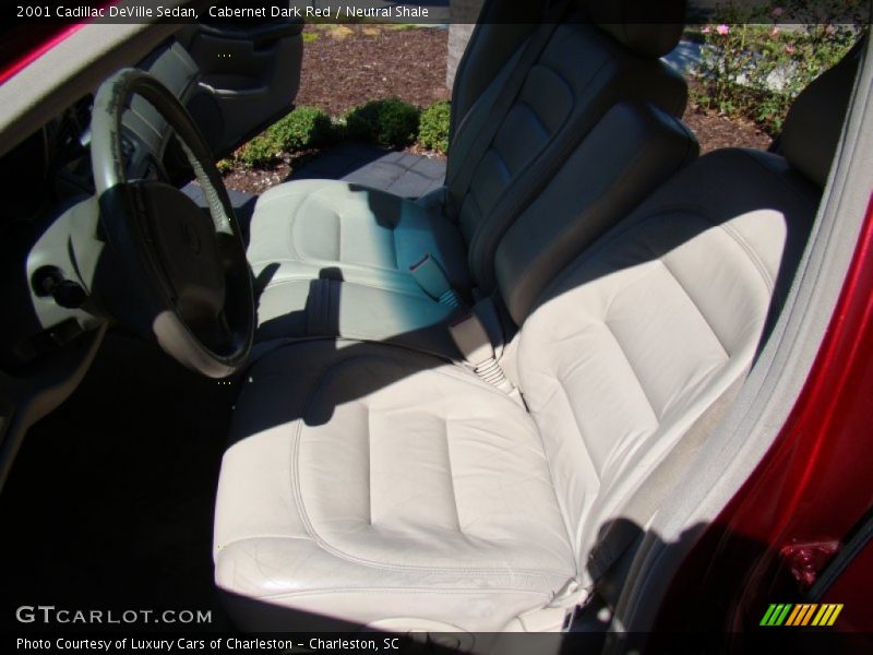 Cabernet Dark Red / Neutral Shale 2001 Cadillac DeVille Sedan
