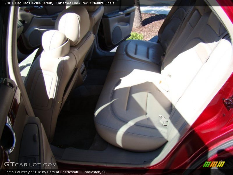 Cabernet Dark Red / Neutral Shale 2001 Cadillac DeVille Sedan