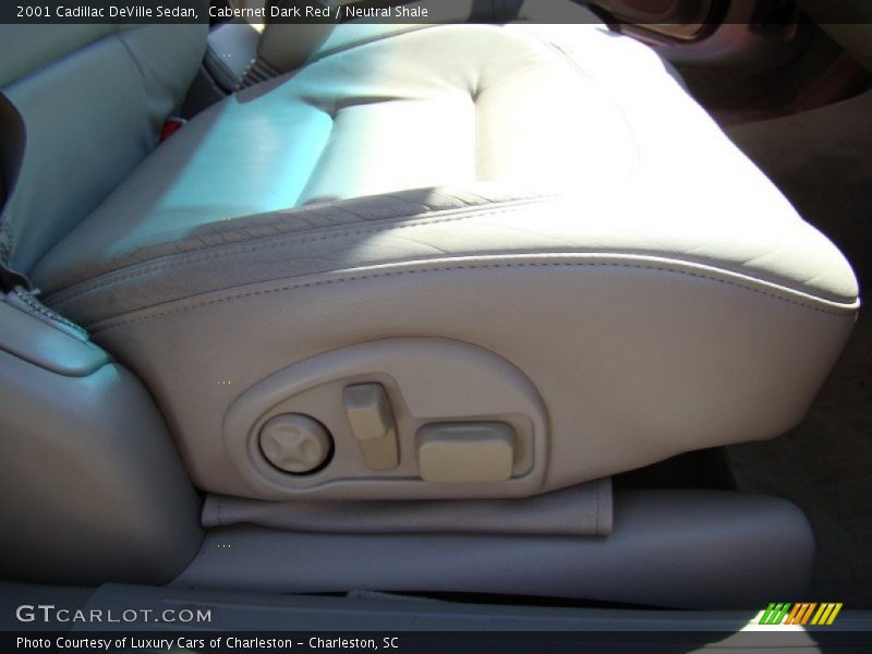 Cabernet Dark Red / Neutral Shale 2001 Cadillac DeVille Sedan