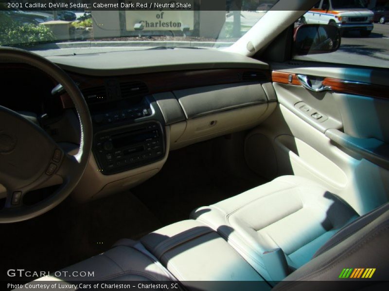Cabernet Dark Red / Neutral Shale 2001 Cadillac DeVille Sedan