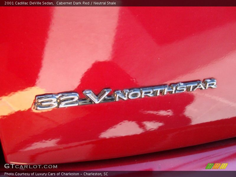 Cabernet Dark Red / Neutral Shale 2001 Cadillac DeVille Sedan