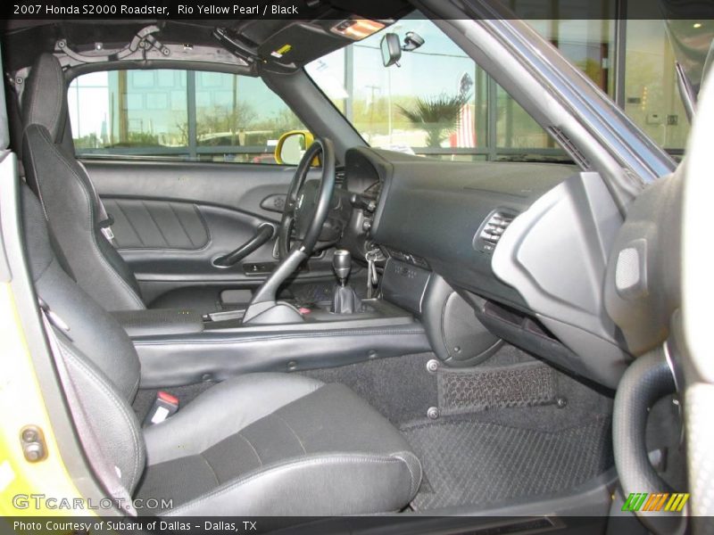 Rio Yellow Pearl / Black 2007 Honda S2000 Roadster